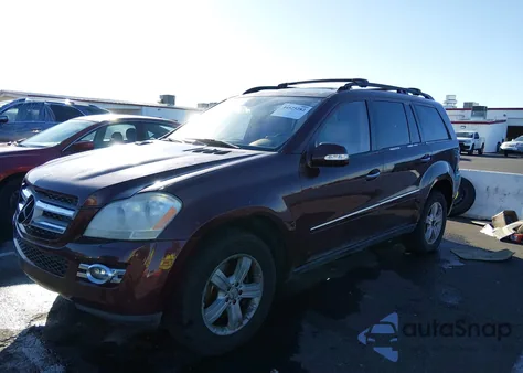 2007 Mercedes-Benz Gl 450 4Matic z USA, uszkodzony, nr VIN 4JGBF71E47A156200